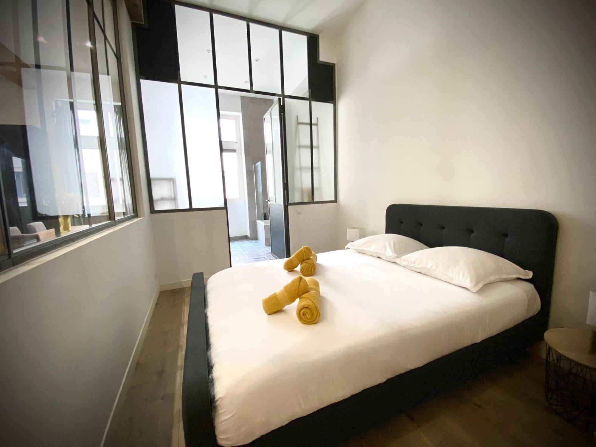 Hyper centre : Appartement Déco Atelier ou Studio Mezzanine Lione Esterno foto
